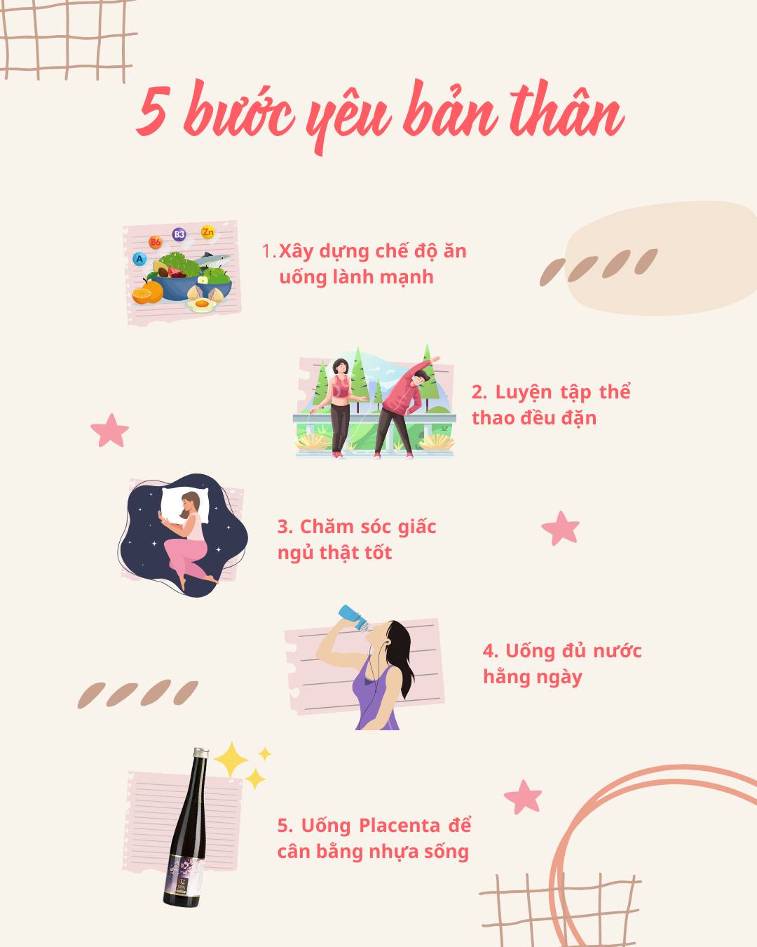  5 BƯỚC YÊU BẢN THÂN DÀNH TẶNG PHÁI ĐẸP 