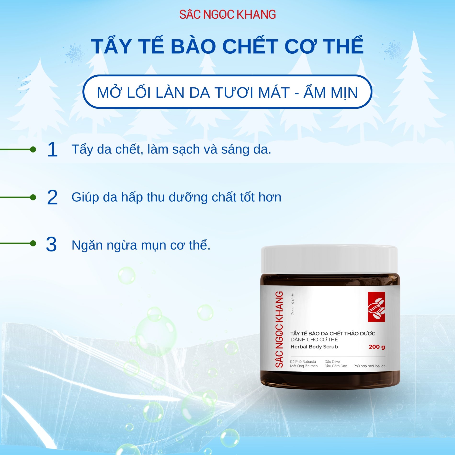 Tẩy Tế Bào Chết Dành Cho Cơ Thể [200g]