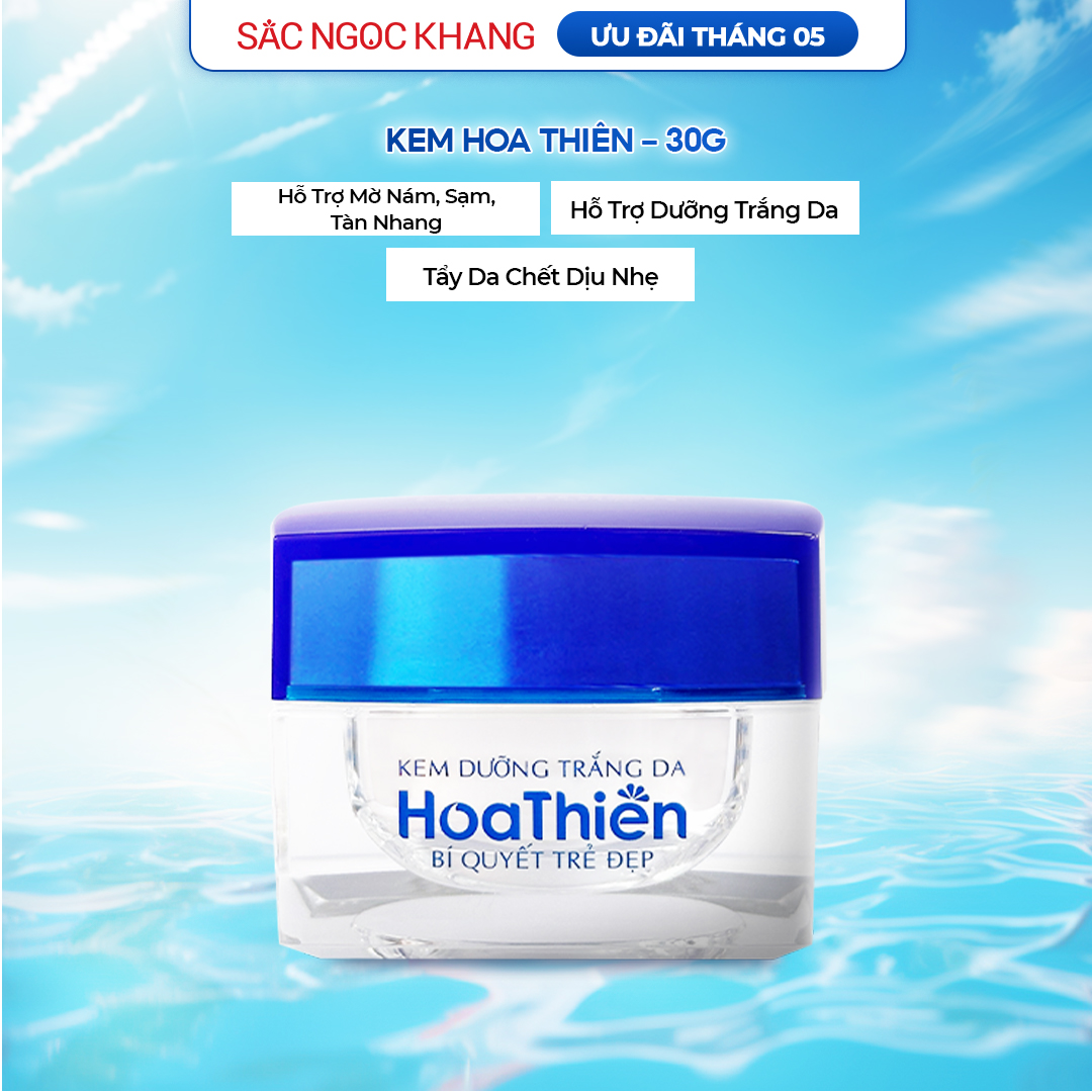 Kem Dưỡng Trắng Da Hoa Thiên [Hộp 30g]