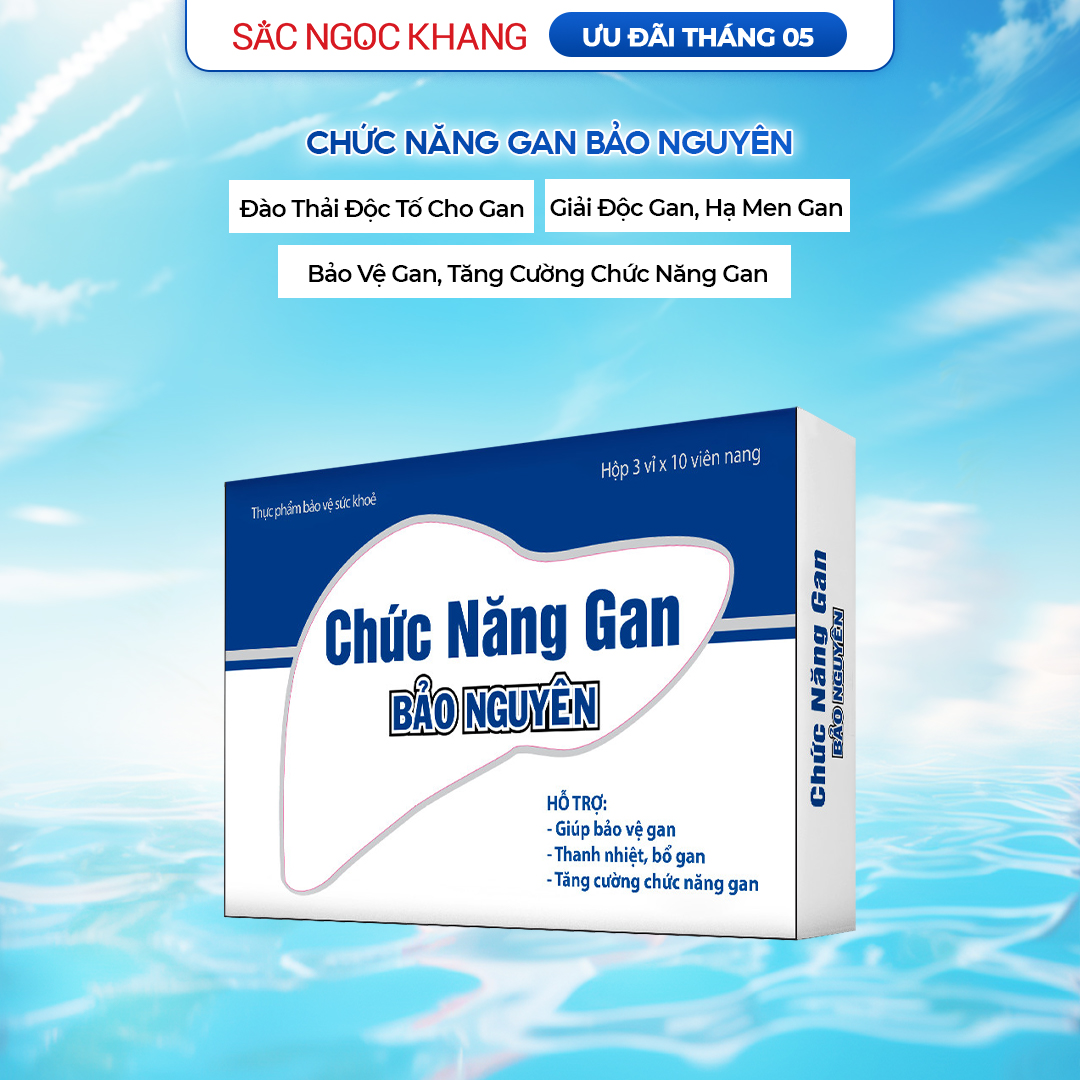 Chức Năng Gan Bảo Nguyên [Hộp 30 Viên]