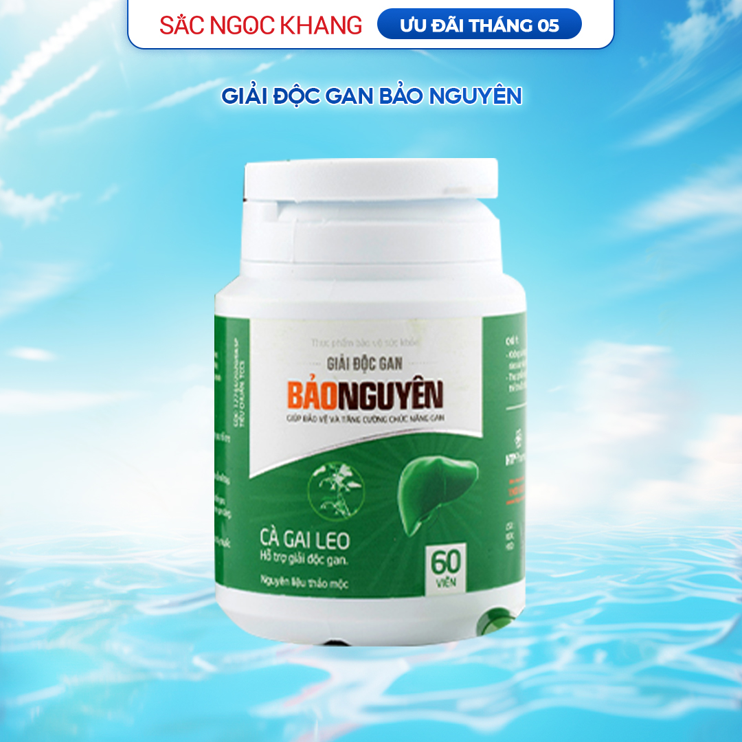 Giải Độc Gan Bảo Nguyên [Hộp 60 Viên]