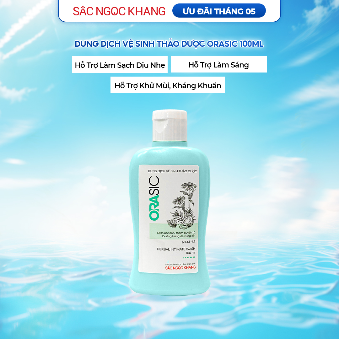 Dung Dịch Vệ Sinh Thảo Dược Orasic [Chai 100ml]