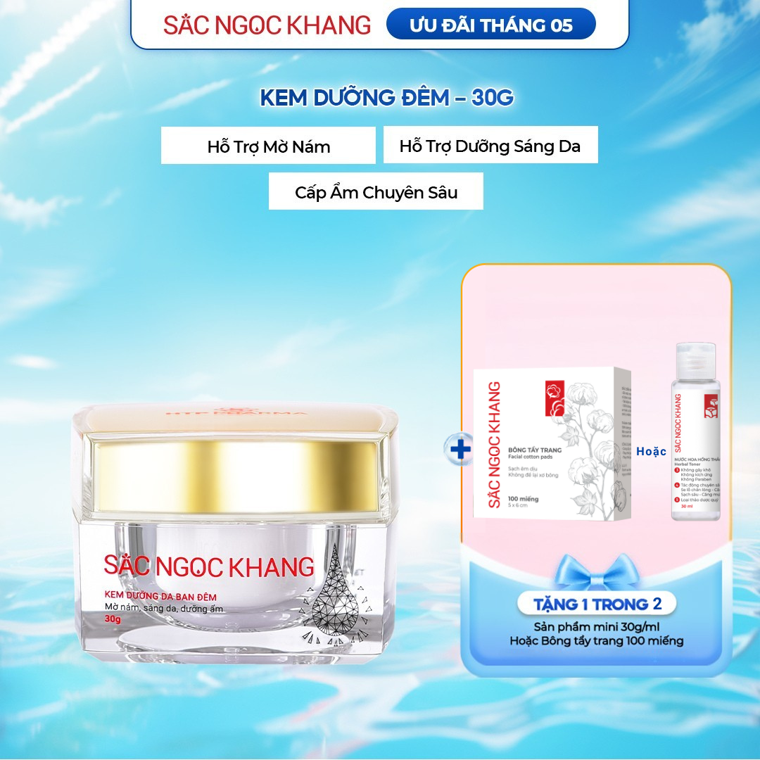 Kem Dưỡng Da Ban Đêm [30g] TẶNG 1 trong 3 quà