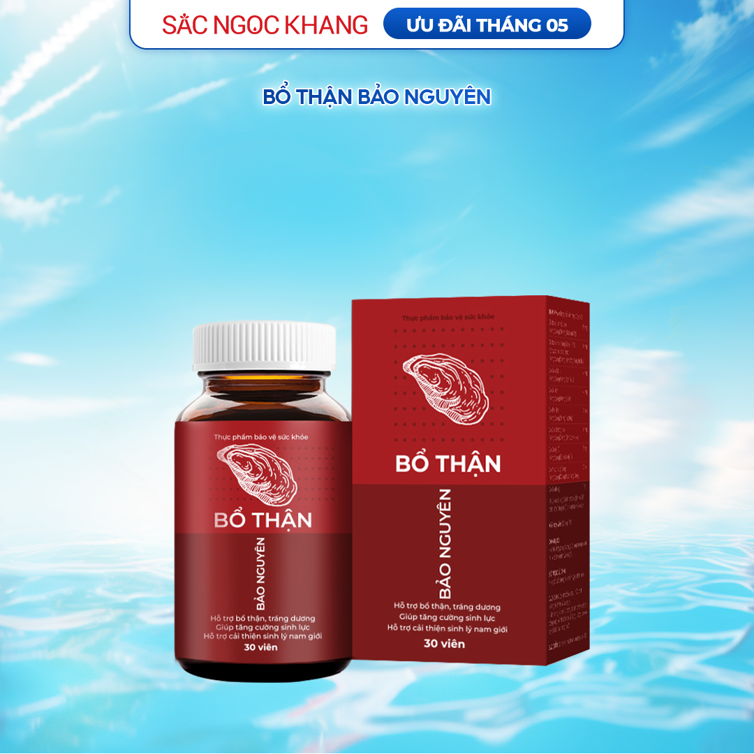 Viên uống Bổ Thận Bảo Nguyên hộp 30 viên