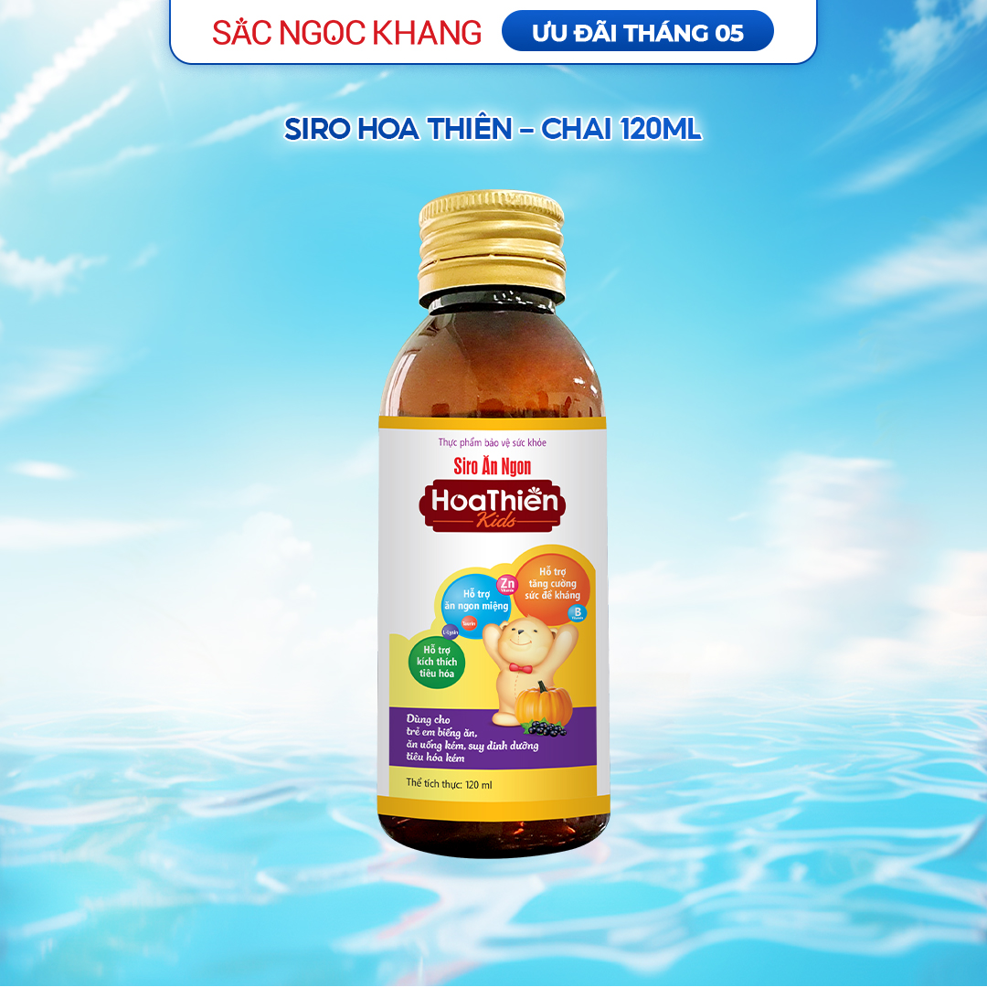 Siro Ăn Ngon Hoa Thiên [Chai 120ml]