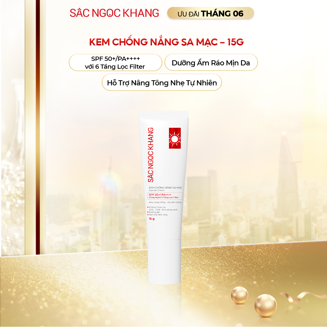 Kem Chống Nắng Sa mạc [15g] SẮC NGỌC KHANG
