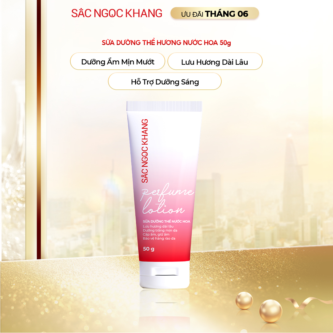 Sữa dưỡng thể hương nước hoa [Tuýp 50g]