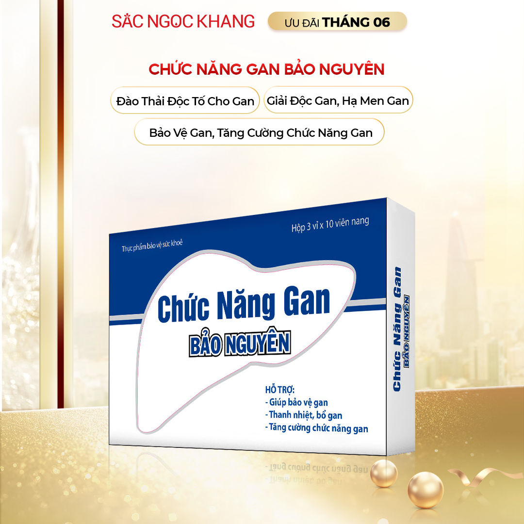 Chức Năng Gan Bảo Nguyên [Hộp 30 Viên]