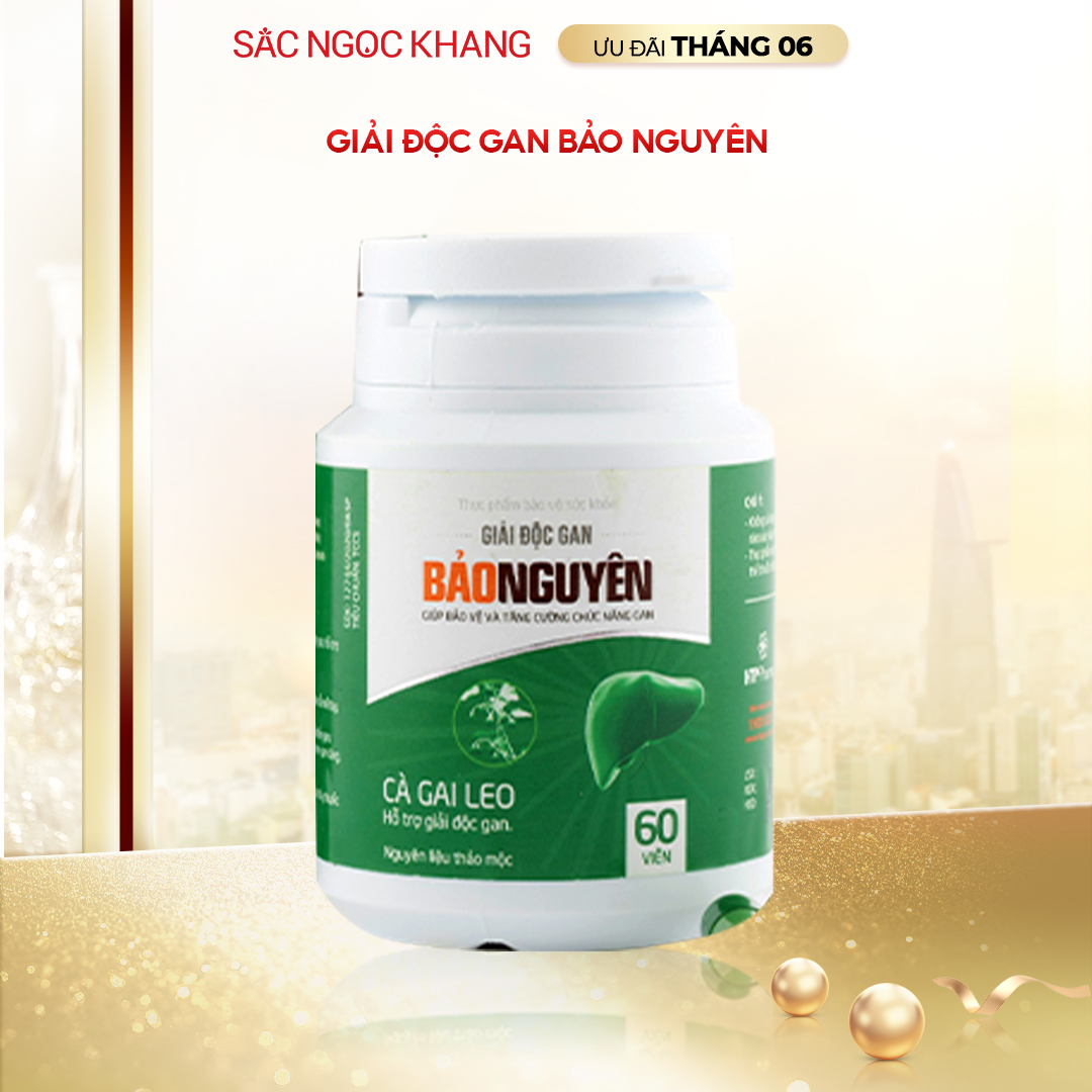 Giải Độc Gan Bảo Nguyên [Hộp 60 Viên]
