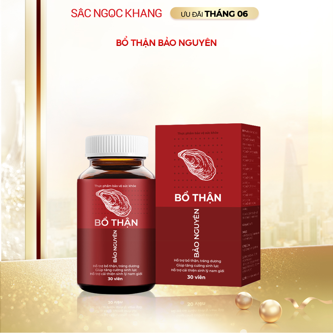 Viên uống Bổ Thận Bảo Nguyên hộp 30 viên