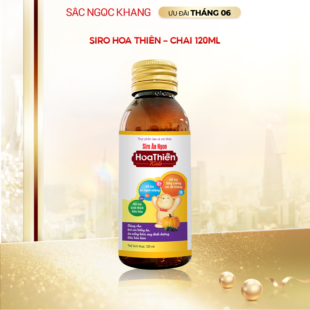 Siro Ăn Ngon Hoa Thiên [Chai 120ml]