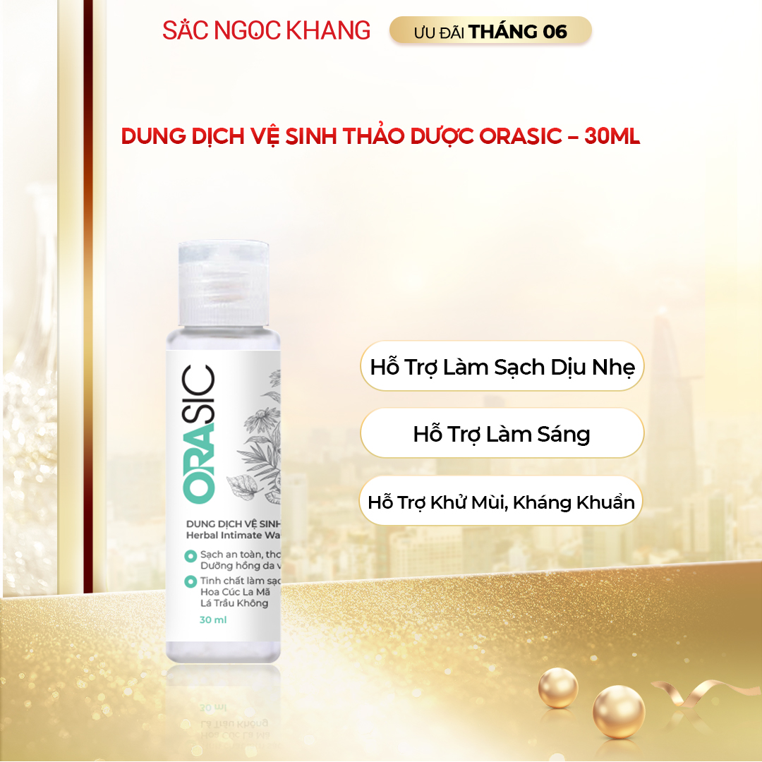 Dung Dịch Vệ Sinh ORASIC [Chai 30ml]
