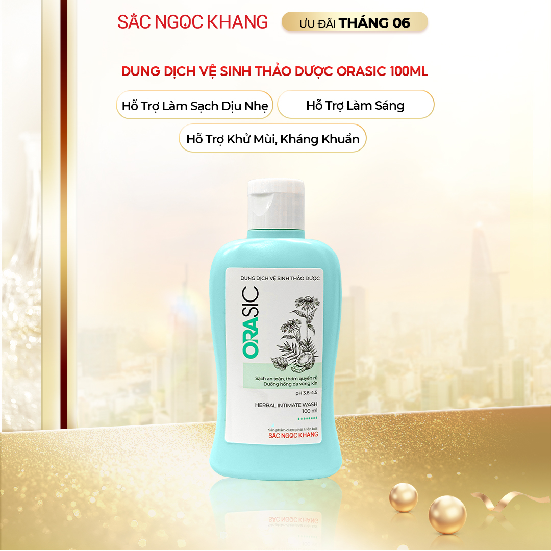 Dung Dịch Vệ Sinh Thảo Dược Orasic [Chai 100ml]