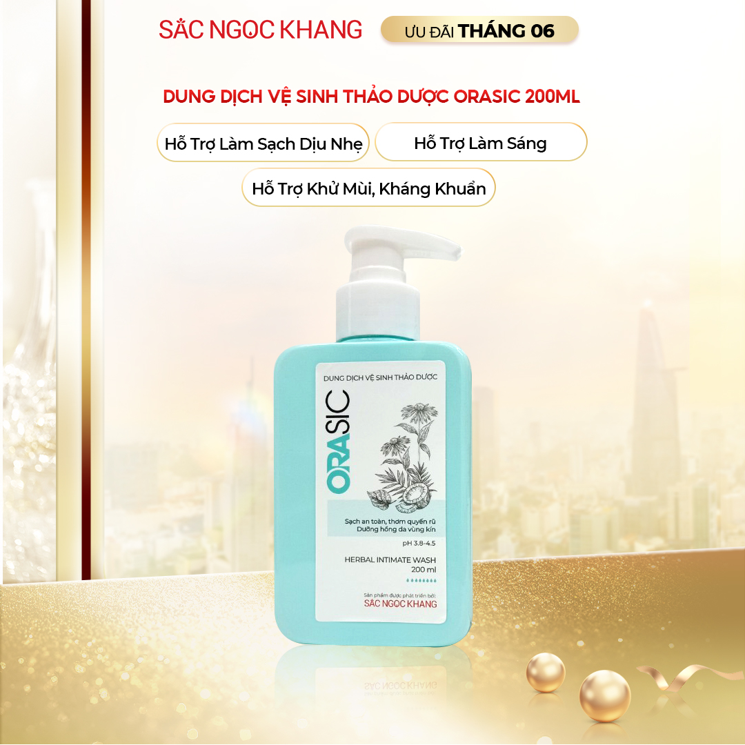 Dung Dịch Vệ Sinh Thảo Dược Orasic [Chai 200ml]