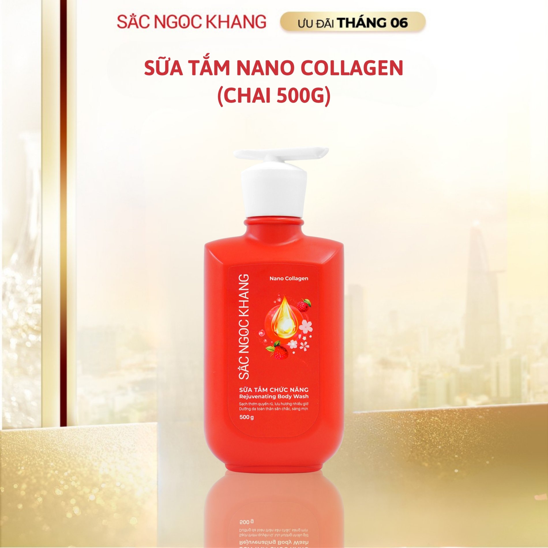 Sữa tắm chức năng Nano Collagen [500g] 