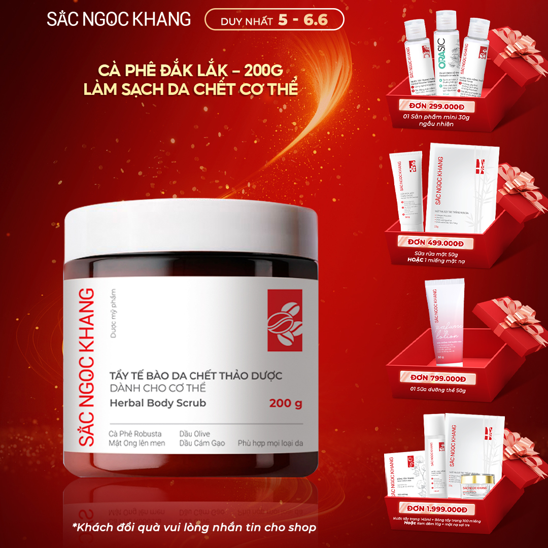Tẩy Tế Bào Chết Dành Cho Cơ Thể [200g]