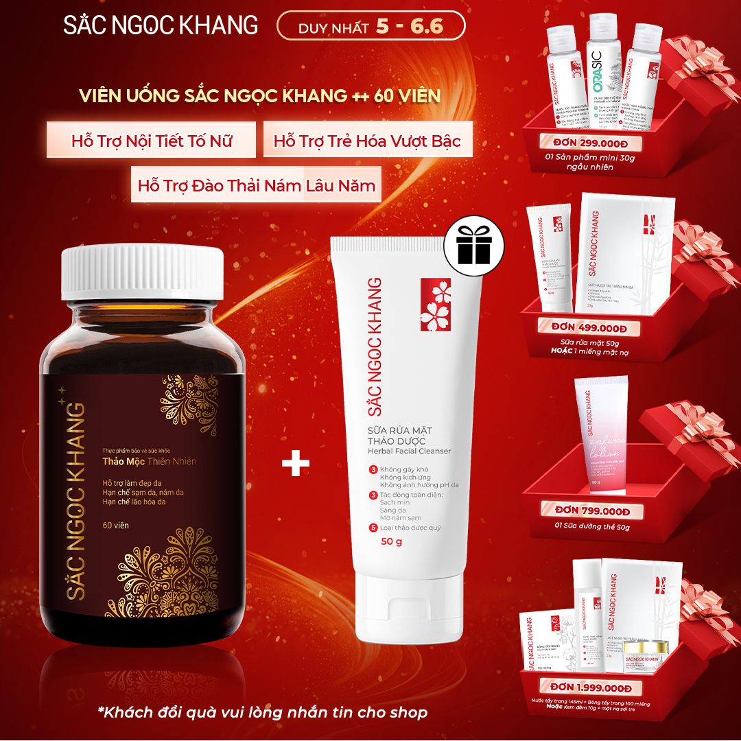 Viên Uống Sắc Ngọc Khang ++ [60 Viên]