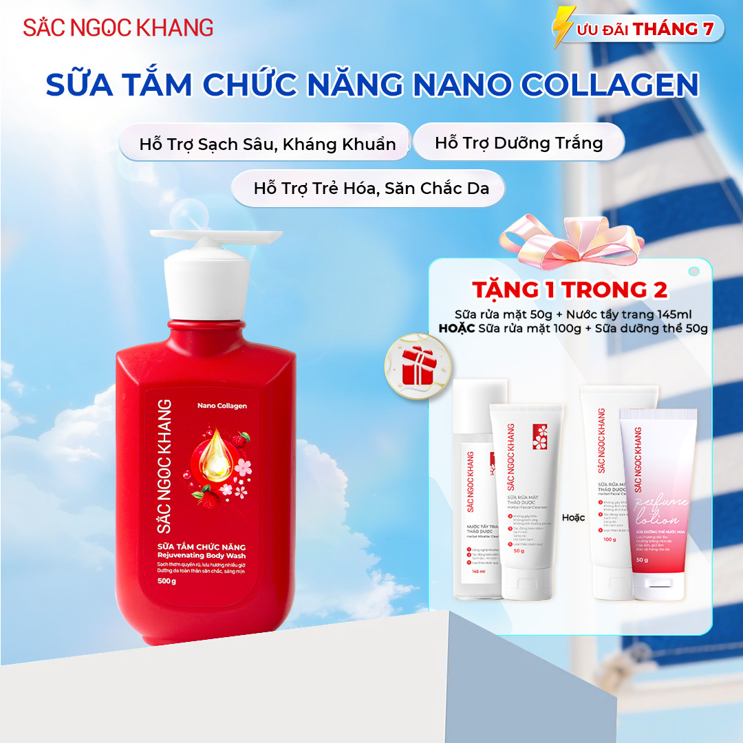 Sữa tắm chức năng Nano Collagen [500g] 
