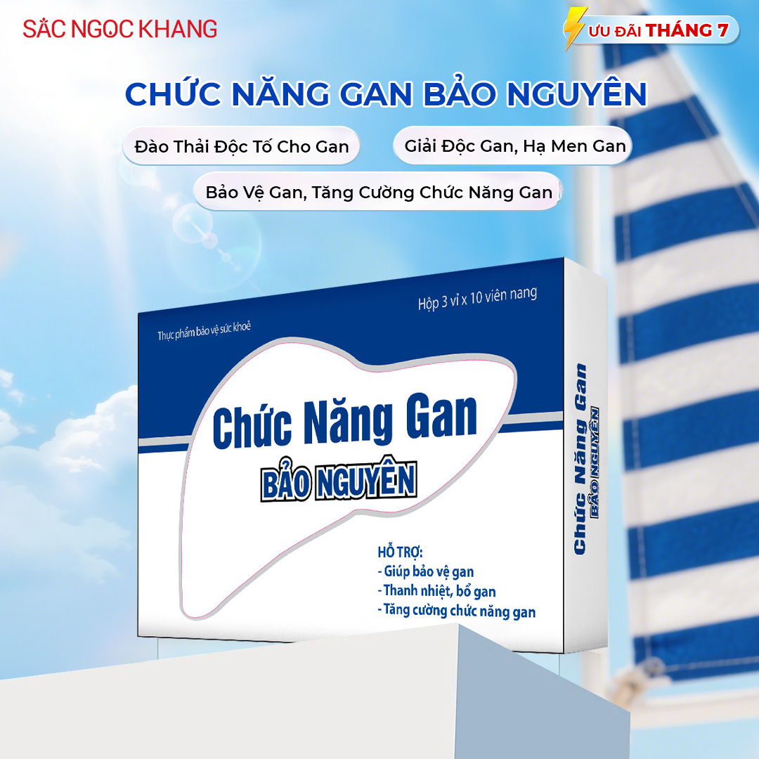 Chức Năng Gan Bảo Nguyên [Hộp 30 Viên]