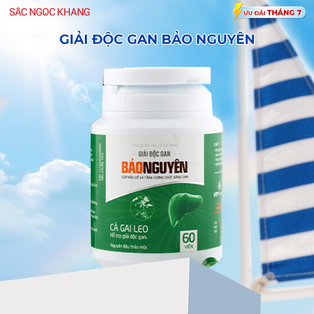 Giải Độc Gan Bảo Nguyên [Hộp 60 Viên]