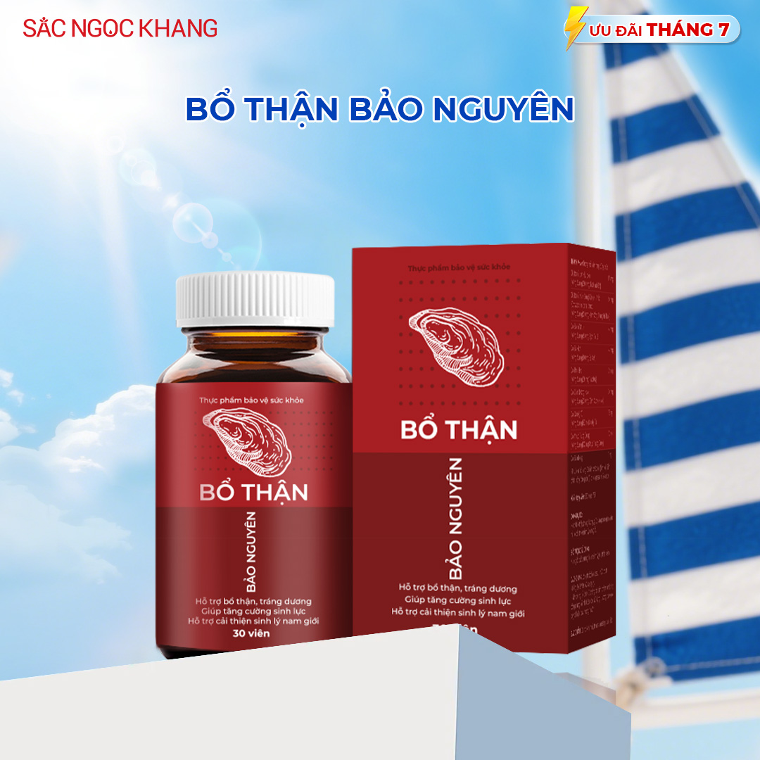 Viên uống Bổ Thận Bảo Nguyên hộp 30 viên