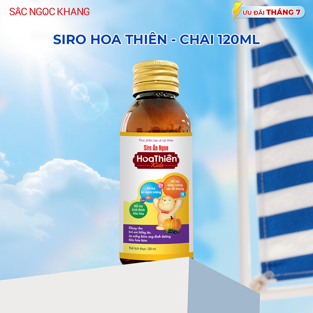 Siro Ăn Ngon Hoa Thiên [Chai 120ml]