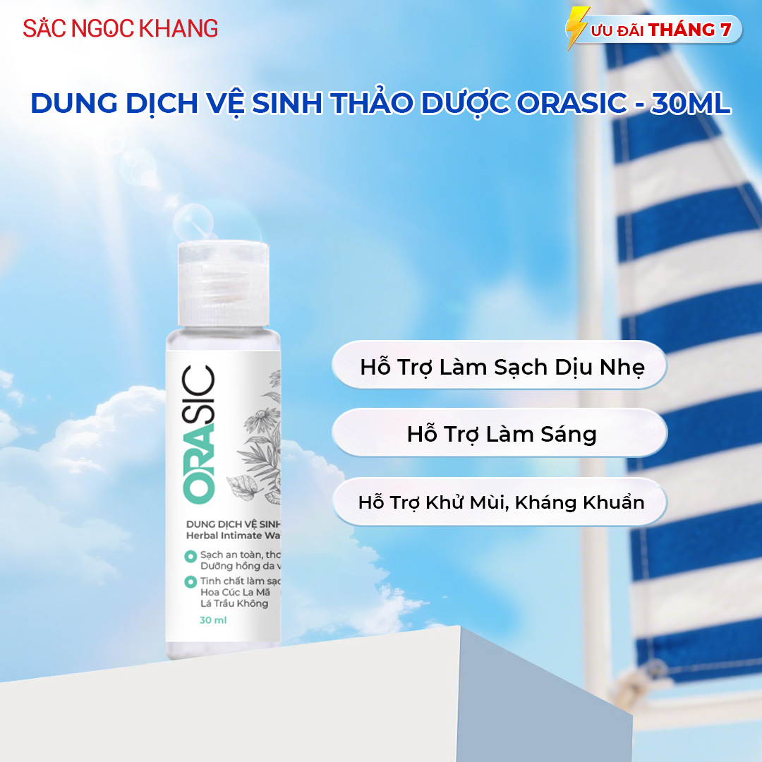 Dung Dịch Vệ Sinh ORASIC [Chai 30ml]