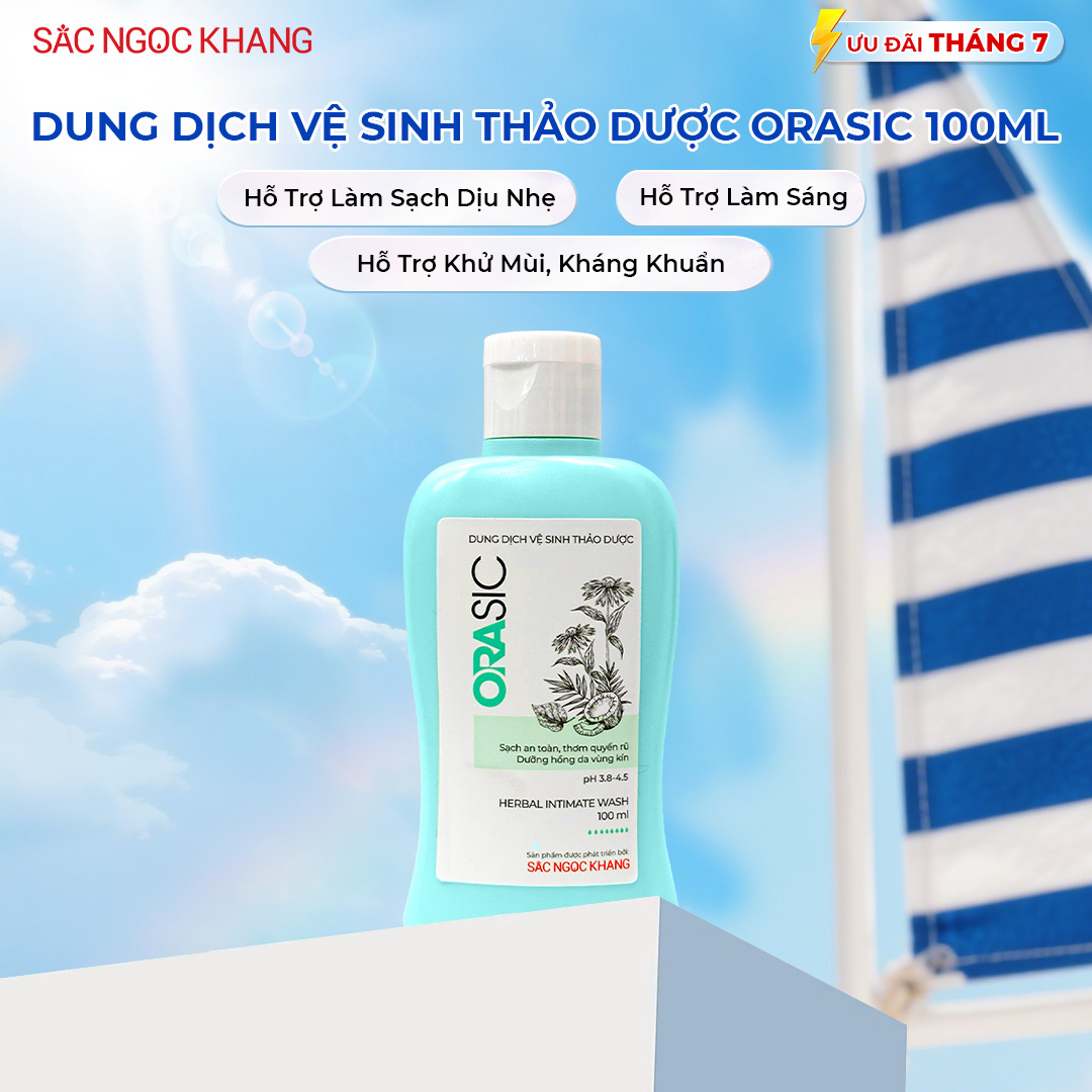 Dung Dịch Vệ Sinh Thảo Dược Orasic [Chai 100ml]