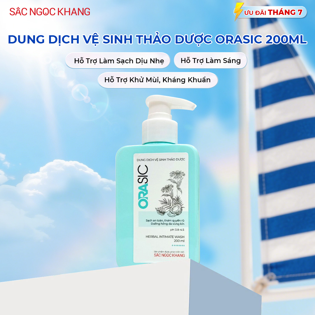 Dung Dịch Vệ Sinh Thảo Dược Orasic [Chai 200ml]