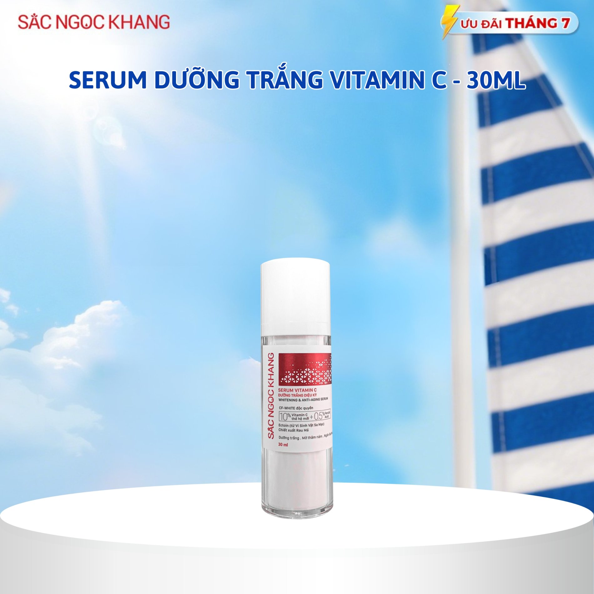 Serum Dưỡng Trắng Vitamin C [Chai 30ml]