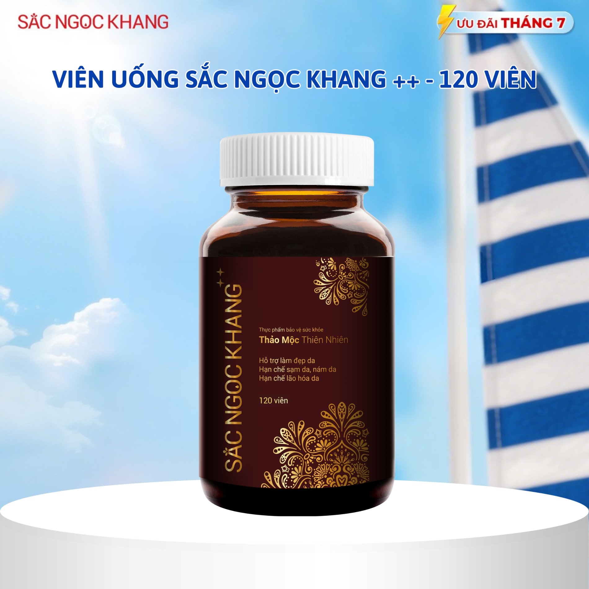 Viên Uống Sắc Ngọc Khang ++ [120 Viên]