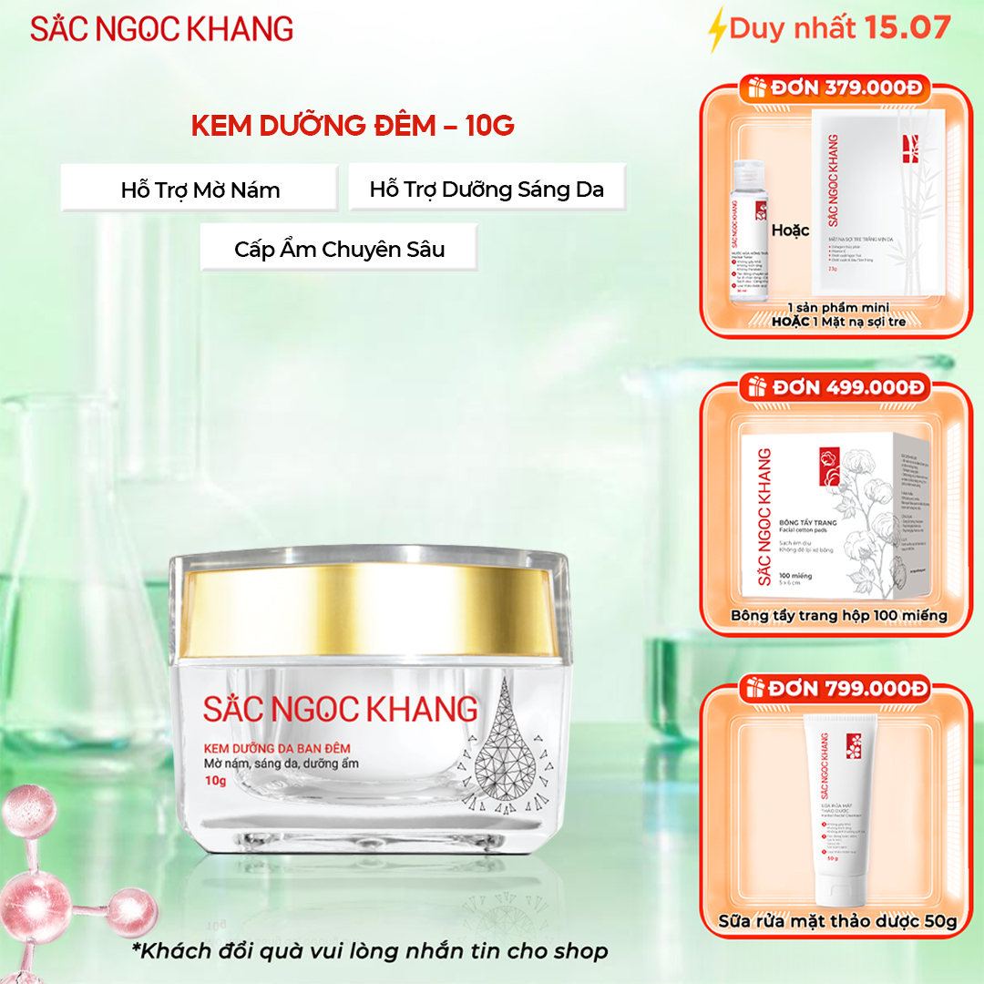 Kem dưỡng da ban đêm Sắc Ngọc Khang [10g]