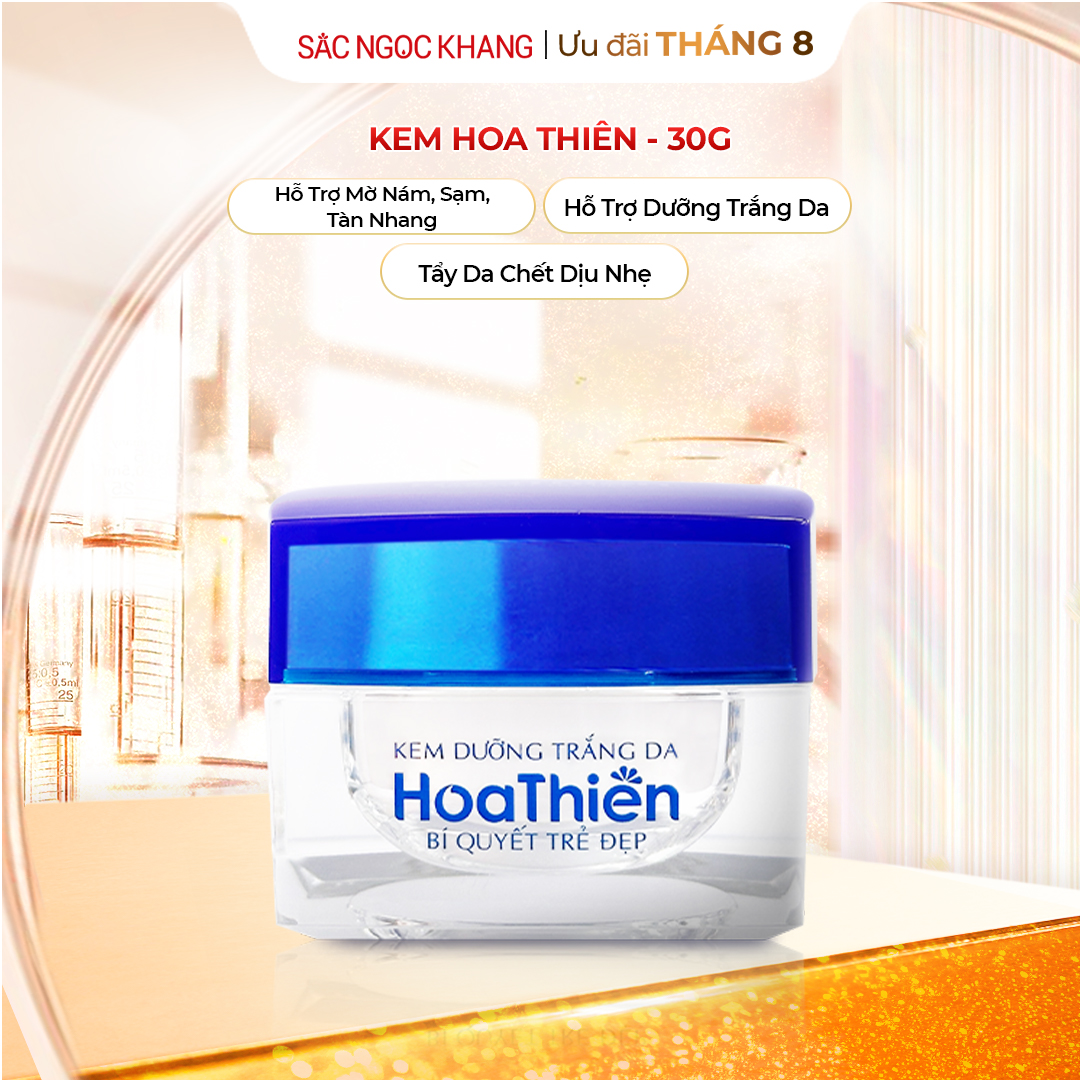 Kem Dưỡng Trắng Da Hoa Thiên [Hộp 30g]