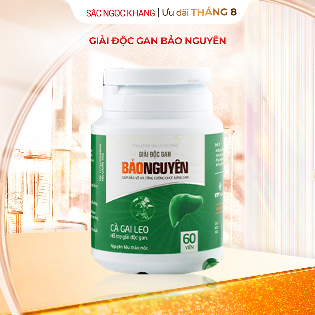 Giải Độc Gan Bảo Nguyên [Hộp 60 Viên]