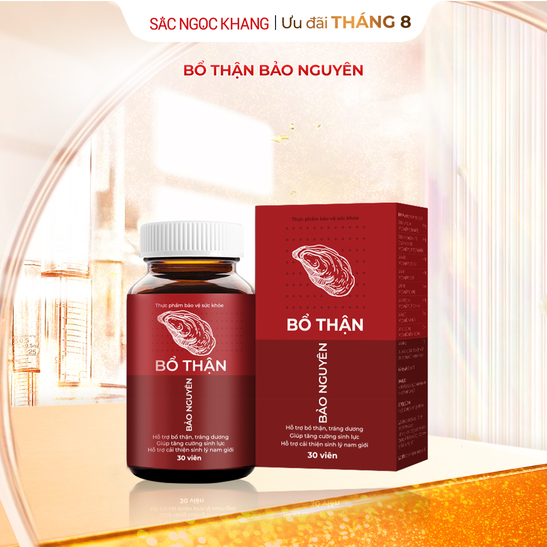 Viên uống Bổ Thận Bảo Nguyên hộp 30 viên