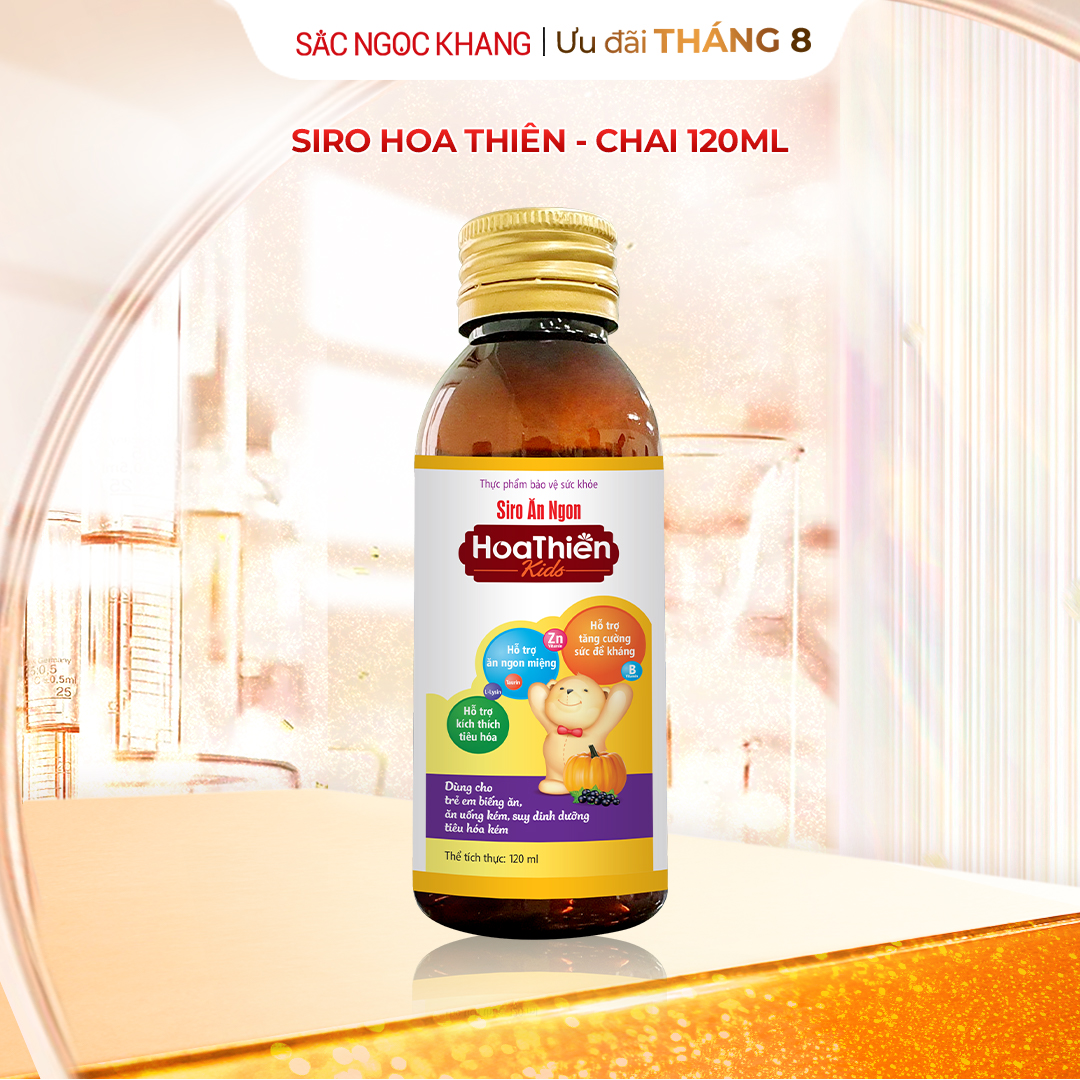 Siro Ăn Ngon Hoa Thiên [Chai 120ml]