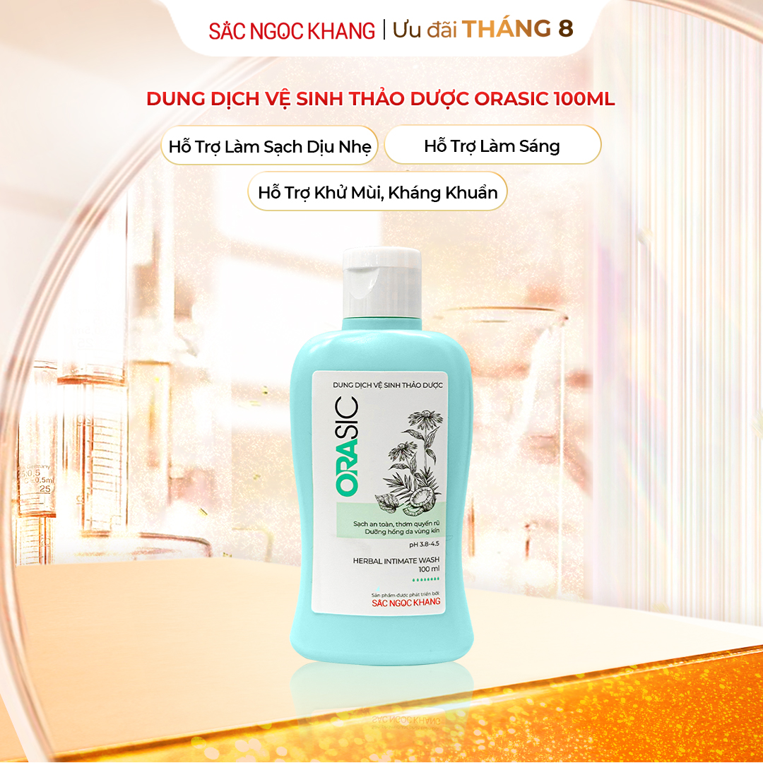 Dung Dịch Vệ Sinh Thảo Dược Orasic [Chai 100ml]