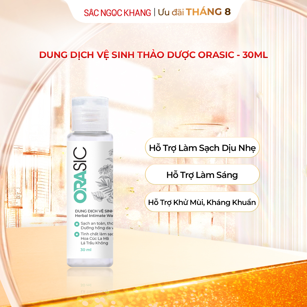 Dung Dịch Vệ Sinh ORASIC [Chai 30ml]