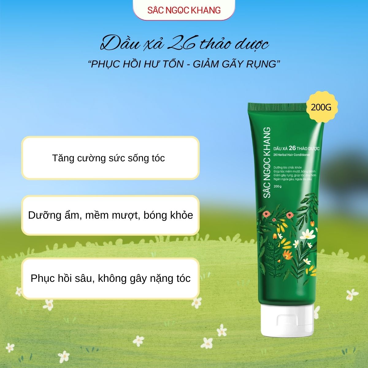 Dầu Xả 26 Loại Thảo Dược [200g]