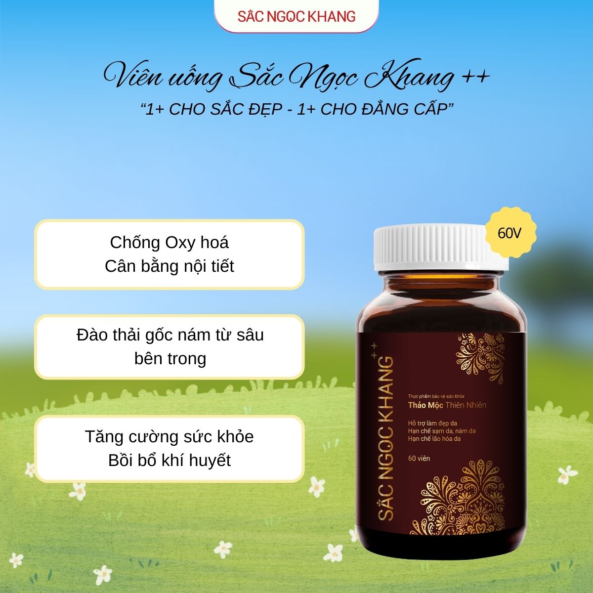 Viên Uống Sắc Ngọc Khang ++ [60 Viên]