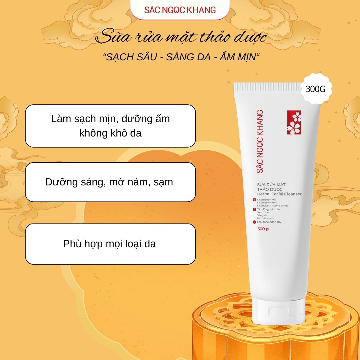 Sữa rửa mặt Thảo Dược [300g]