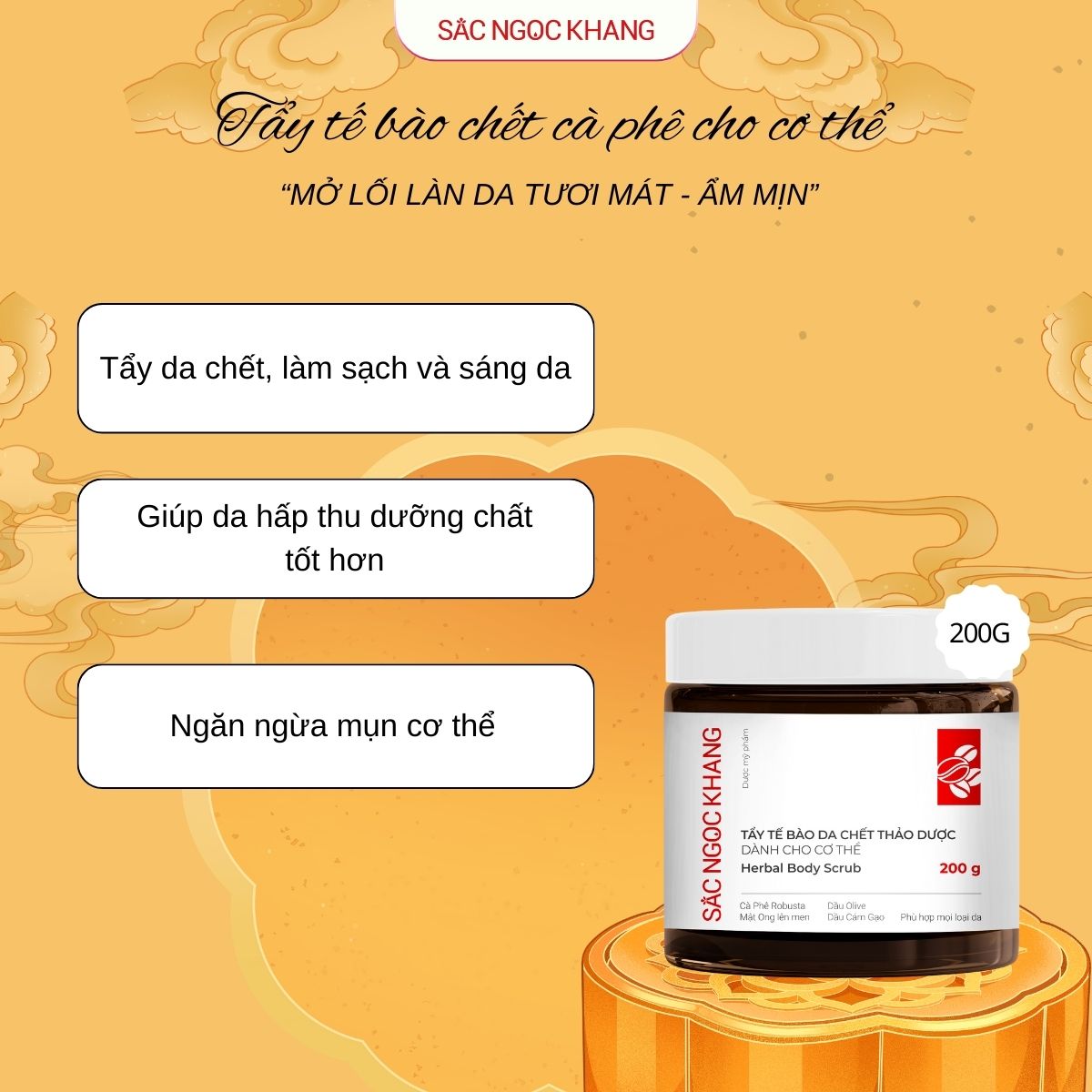Tẩy Tế Bào Chết Dành Cho Cơ Thể [200g]