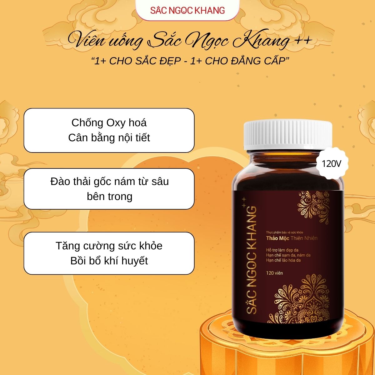 Viên Uống Sắc Ngọc Khang ++ [120 Viên]