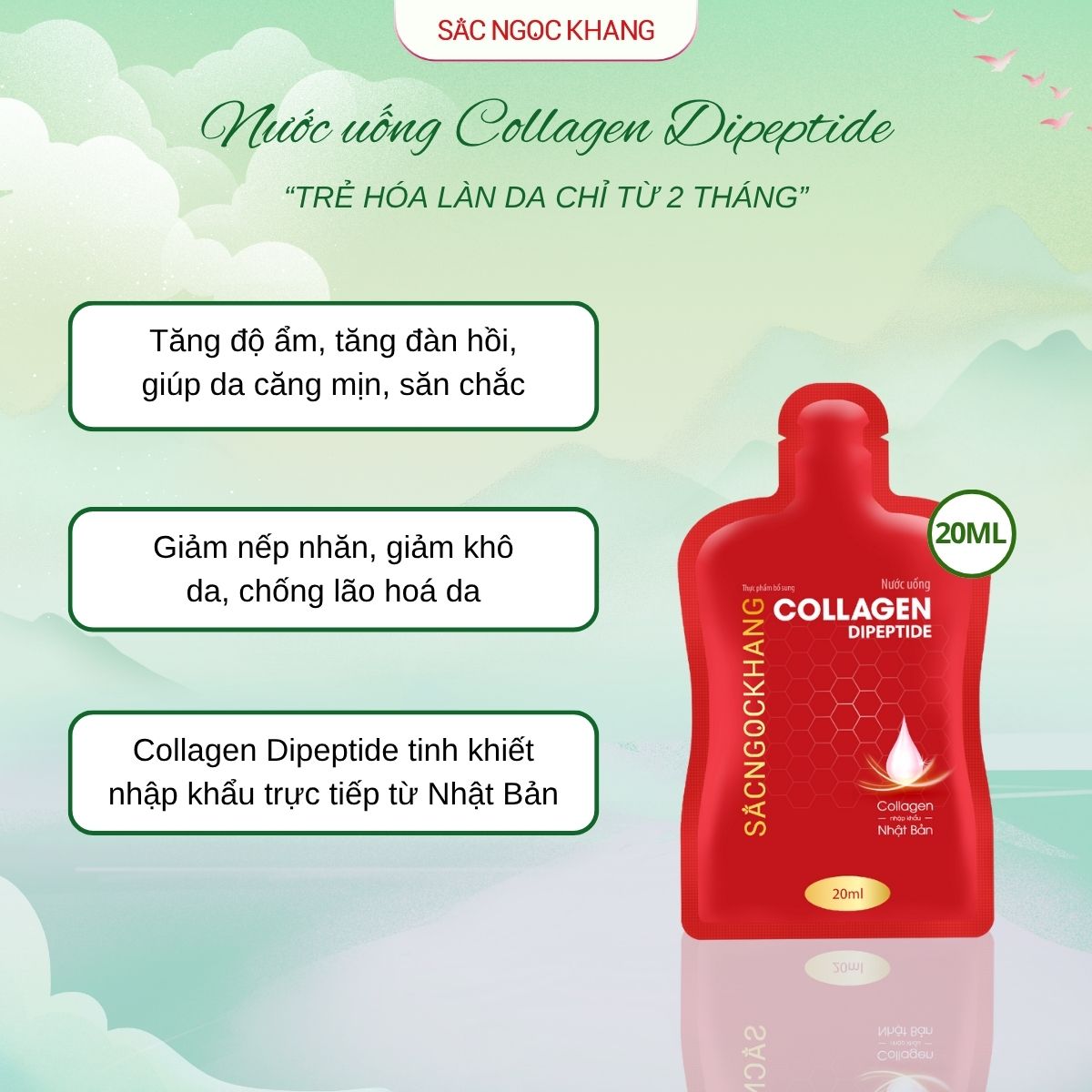 Nước Uống Collagen Dipeptide [20ml]