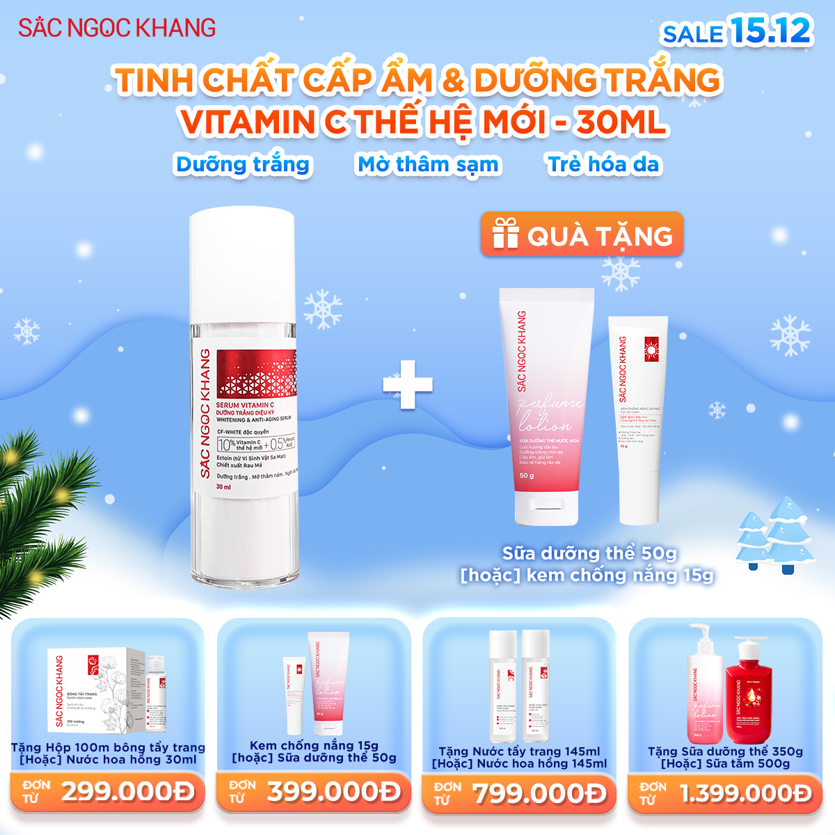 Serum Vitamin C Dưỡng Trắng Diệu Kỳ [30ml] 