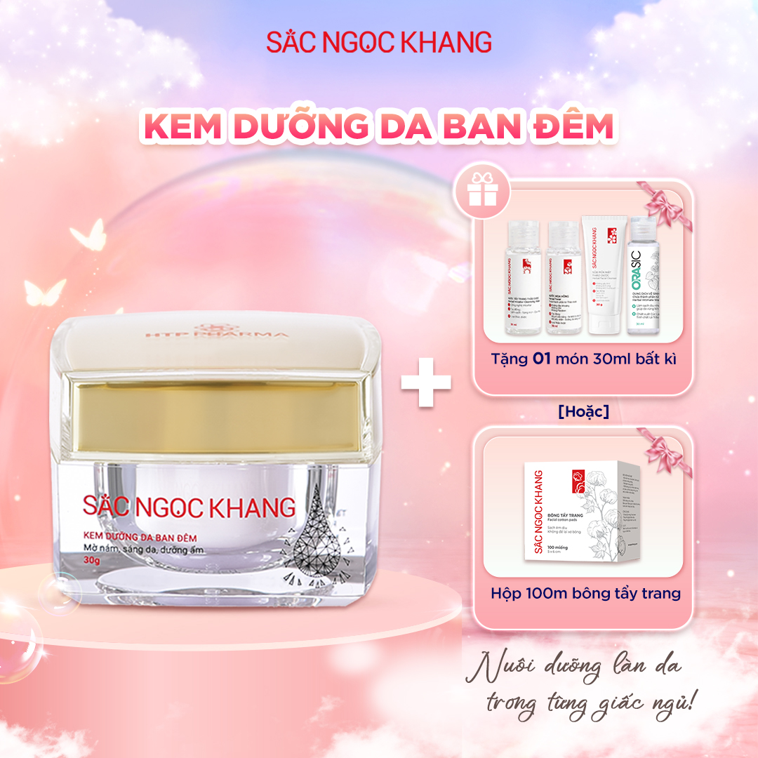 Kem Dưỡng Da Ban Đêm [30g] kèm quà tặng