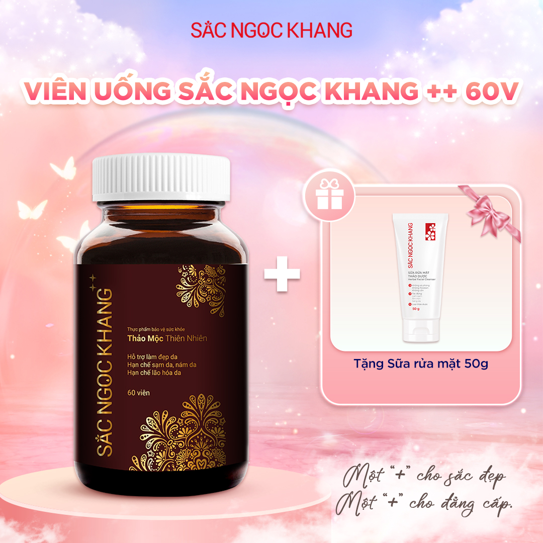 Viên Uống Sắc Ngọc Khang ++ [60 Viên] kèm quà tặng