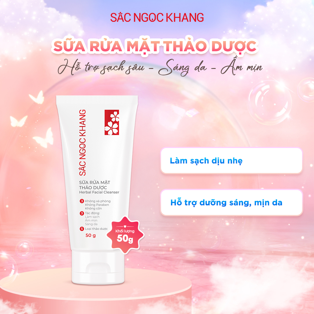 Sữa Rửa Mặt Thảo Dược [50g]