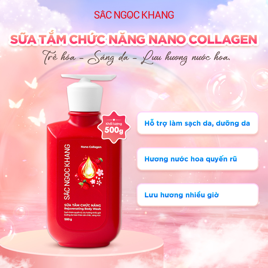 Sữa tắm chức năng Nano Collagen [500g] 