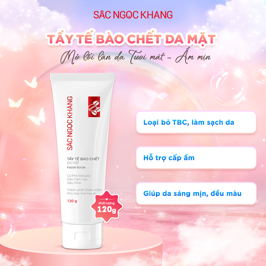 Tẩy Tế Bào Chết Dành Cho Da Mặt [120g]